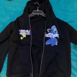 Y2K Anime Zip-up (Can't zip)